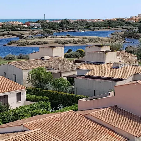 Vue Panoramique, Piscine Port Vénus Village Naturiste Appartement